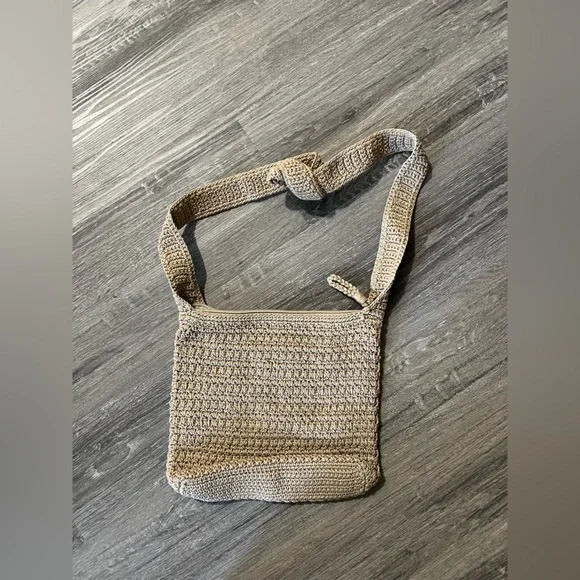 The Sak Tan Woven Shoulder Bag - Picture 1 of 4